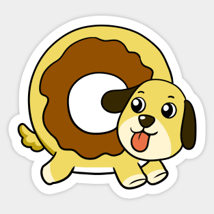 Dognut Sticker